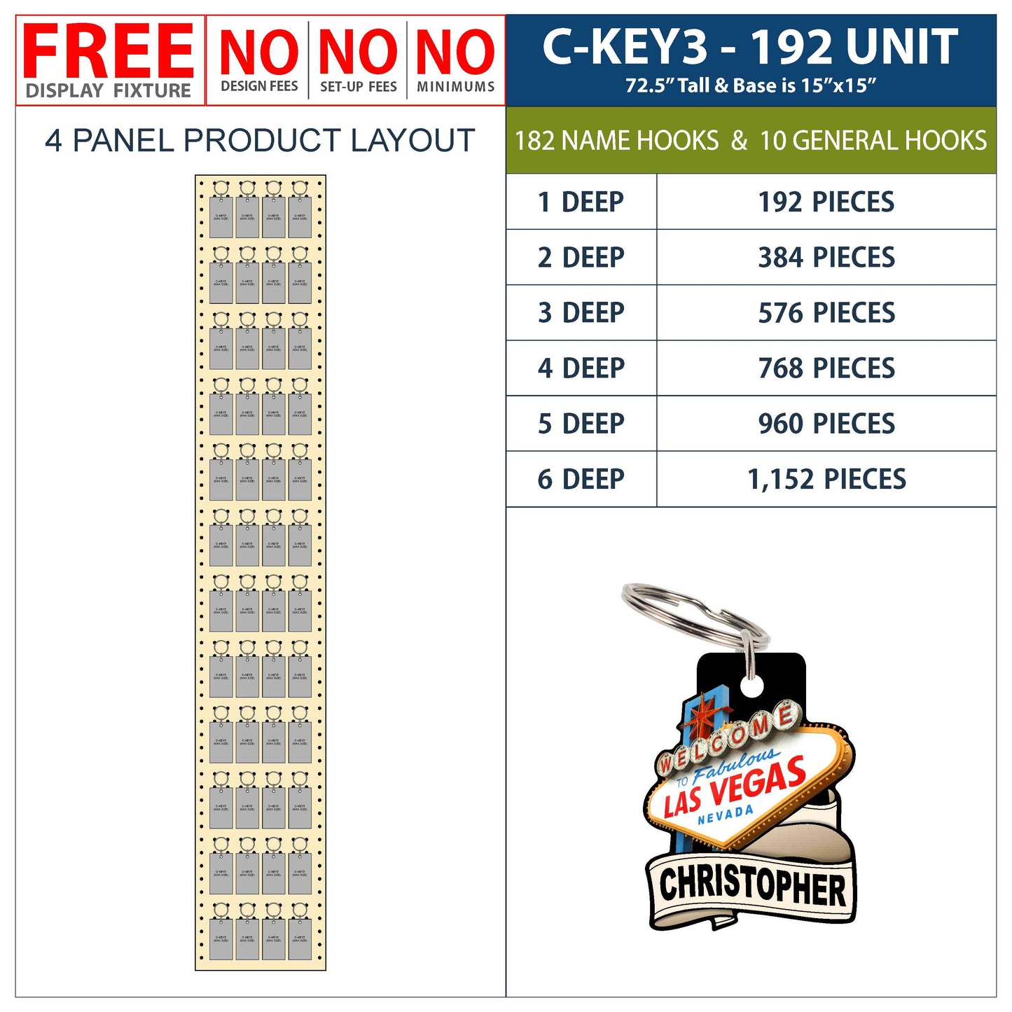 C-KEY3-U192-6D