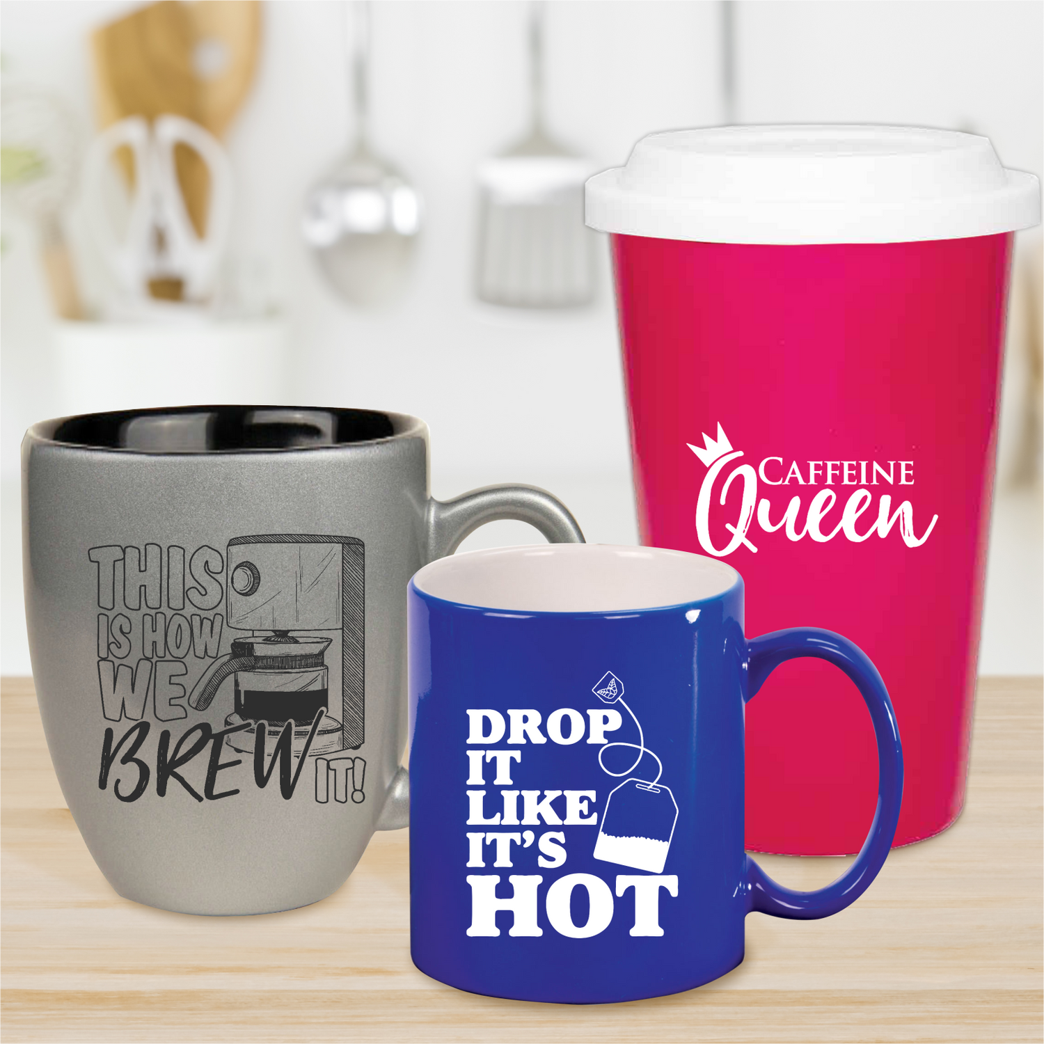 Ceramic & Glass Mugs