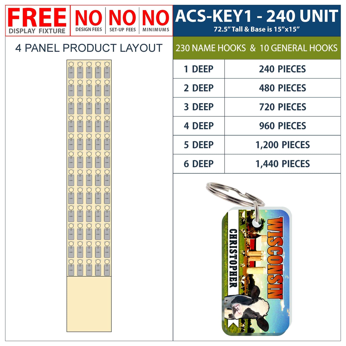 ACS-KEY1-U240-6D